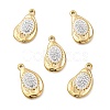 Rhinestone Pendants STAS-J401-VC973-4