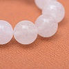 Round Natural White Jade Bead Strands G-R345-10mm-06-4