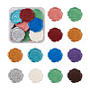 20Pcs 10 Colors Adhesive Wax Seal Stickers DIY-TA0003-47-1