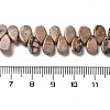 Natural Rhodonite Beads Strands G-B064-B31-5