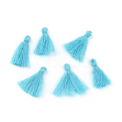 Polycotton(Polyester Cotton) Tassel Pendant Decorations FIND-S228-10-1