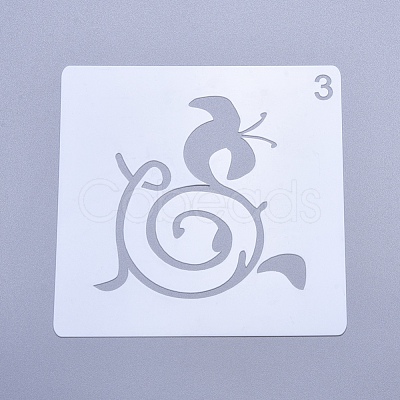 Plastic Drawing Stencil for Kids Teen Boys Girls DIY-D023-13H-1