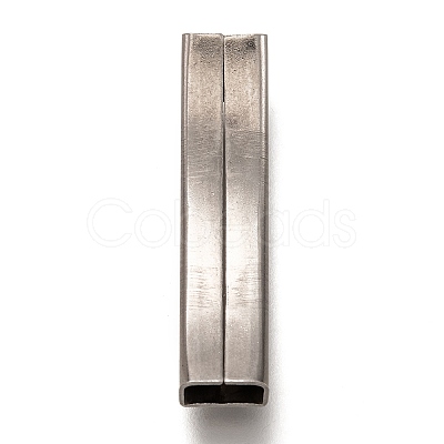 Non-Tarnish 304 Stainless Steel Slide Charms X-STAS-Z025-13P-1