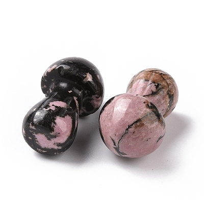 Natural Rhodonite GuaSha Stone G-A205-25S-1