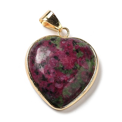 Natural Ruby in Zoisite Pendants G-K335-04G-12-1