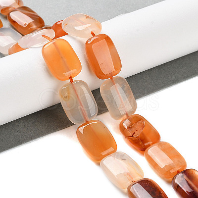 Natural Agate Beads Strands G-H024-F01-01-1