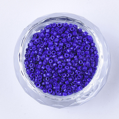 Glass Cylinder Beads SEED-Q036-01A-D01-1