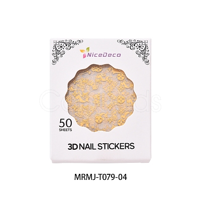 Nail Art Stickers Decals MRMJ-T079-04-1