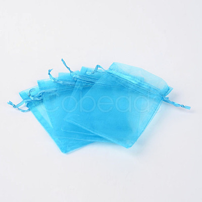 Organza Gift Bags with Drawstring OP-R016-9x12cm-17-1