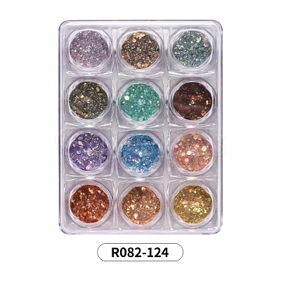 Shining Nail Art Glitter MRMJ-R082-124-1