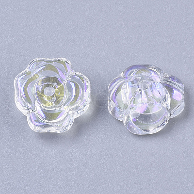 Transparent Glass Beads EGLA-T022-01-1