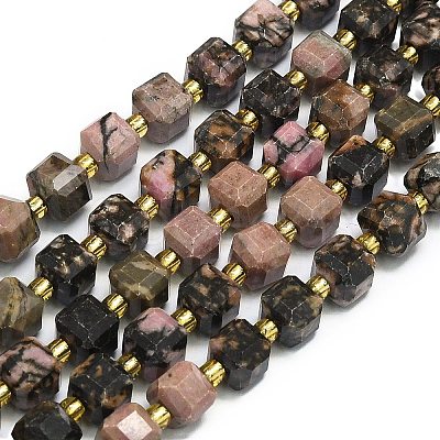 Natural Rhodonite Beads Strands G-I376-D15-01-1