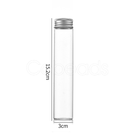 Clear Glass Bottles Bead Containers CON-WH0085-75I-01-1