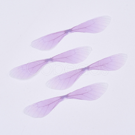 Polyester Fabric Wings Crafts Decoration FIND-S322-002H-1