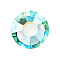 Preciosa&reg MAXIMA Crystal No Hotfix Flatback Stones, Czech Crystal, Dura Foiling, Round(438 11 615 Chaton Rose), 50005 200 Caribbean Sea AB, SS6(1.9~2.1mm)