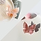 Double Layered Butterfly Acrylic Claw Hair Clips, Hair Accessories for Women & Girls, Camellia, 65x75mm