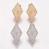 Alloy Stud Earring Findings PALLOY-F201-13-1