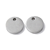 304 Stainless Steel Charms STAS-Q308-09B-P-1