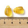 Natural Baltic Amber Basket Charms G-NH0001-04-3