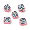 Phone Shape Polymer Clay Beads CLAY-Z003-01A-1