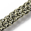Men's Alloy Wheat Chain Bracelets BJEW-T014-09AB-3