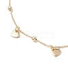 3Pcs 3 Styles Brass Cable Chain Anklets AJEW-AN00601-5