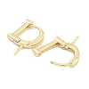 Brass Hoop Earring Findings KK-S386-03G-2