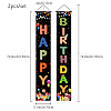 Hanging Polyester Sign for Home Office Front Door Porch Welcome Decorations HJEW-WH0011-20I-2