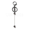 Alloy Bar Beadable Keychain for Jewelry Making DIY Crafts KEYC-A011-01B-1