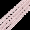 Transparent Glass Beads Strands X1-EGLA-A034-T6mm-MD22-2