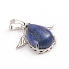 Natural Lapis Lazuli Pendants G-I275-02K-2