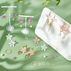 SUNNYCLUE DIY Flower Dangle Earring Making Kits DIY-SC0019-75-5