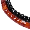 Natural Agate Beads Strands G-F513-01A-3