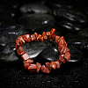 Synthetic Goldstone Chips Stretch Bracelets BJEW-BB16534-H-6