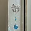 Alloy Heart with Tree of Life Hanging Ornaments PW-WG64732-02-2