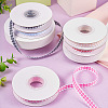 10 Yards Flat Polycotton(Polyester Cotton) Ribbon OCOR-TAC0030-01E-5