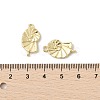 Brass Connector Charms KK-U047-03G-02-3