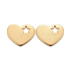 201 Stainless Steel Charms STAS-K217-74G-1