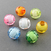 Transparent Acrylic Beads TACR-S081-M-1