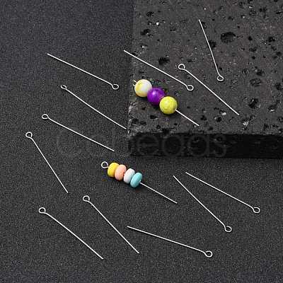 Tarnish Resistant 304 Stainless Steel Eye Pin STAS-R045-40mm-1