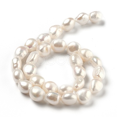 Natural Cultured Freshwater Pearl Beads Strands PEAR-L033-39D-1