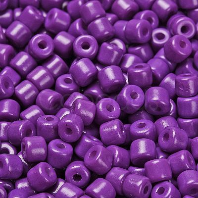 Baking Paint Pearlized Glass Seed Beads SEED-C001-04A-18-1