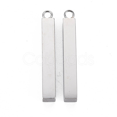 Non-Tarnish 304 Stainless Steel Pendants STAS-N095-060-1