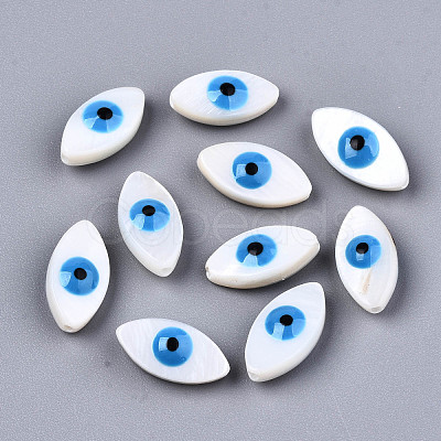 Natural Freshwater Shell Beads SHEL-T018-01A-1