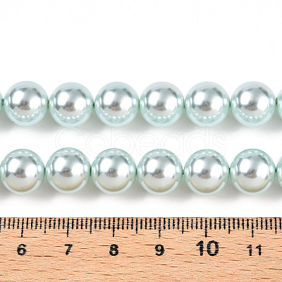 Glass Pearl Beads Strands HY-G002-01E-12-1