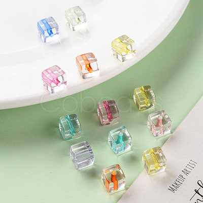 Transparent Acrylic Beads X-TACR-S154-12A-1