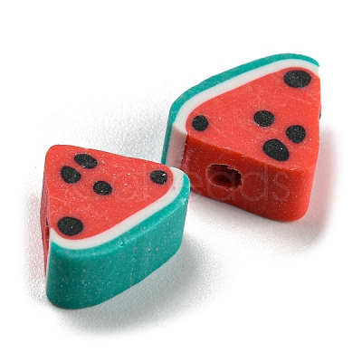 Handmade Polymer Clay Bead CLAY-R069-01J-02A-1