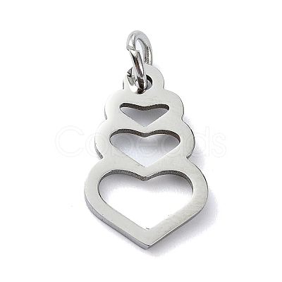 Non-Tarnish 304 Stainless Steel Pendants STAS-C097-61P-1