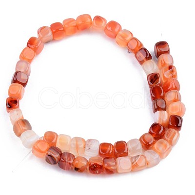 Natural Carnelian Beads Strands G-S359-134B-1