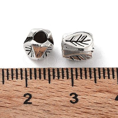 Tibetan Style Alloy Beads FIND-A035-02AS-1